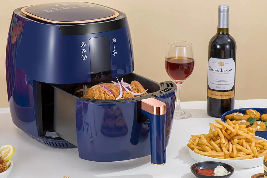 cooking in an air fryer