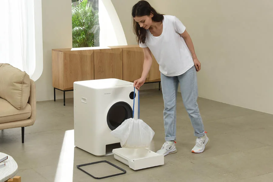 cat litter robots